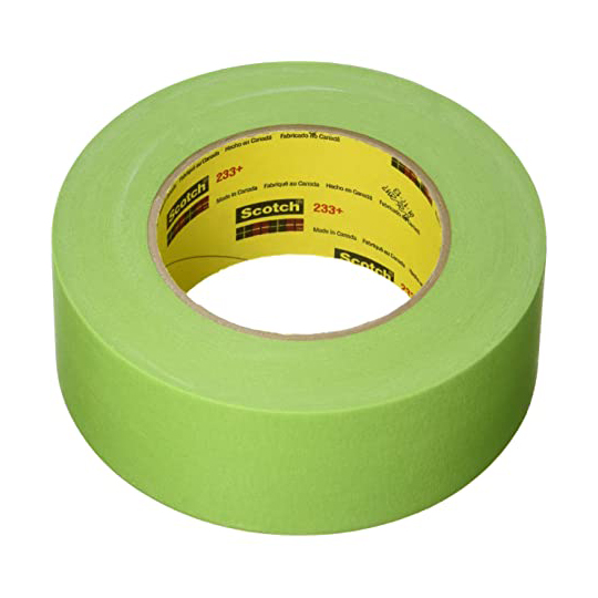 3M Scotch 233+ Performance Masking Tape Green 2IN