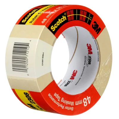 3M Crystal Bay 2308 Masking Tape 2in