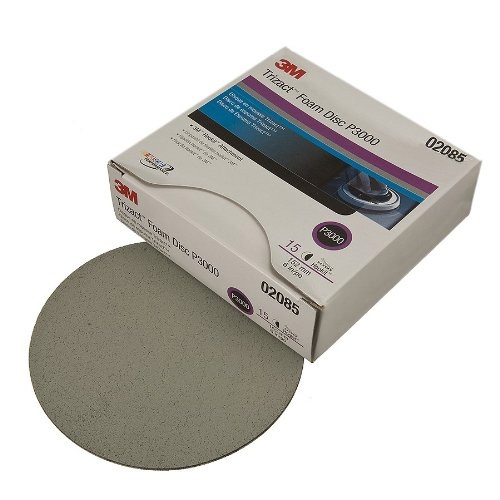 3M TriZact Foam Disc Hookit 6IN P3000