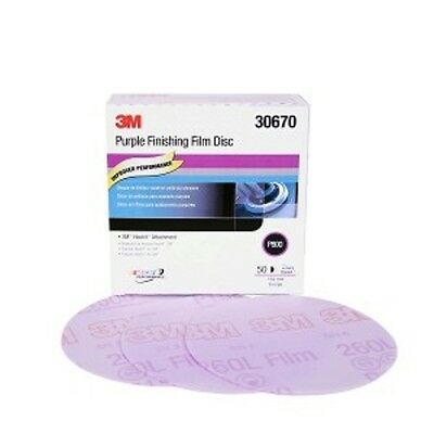3M Purple Hookit Flim Disc P800 6IN