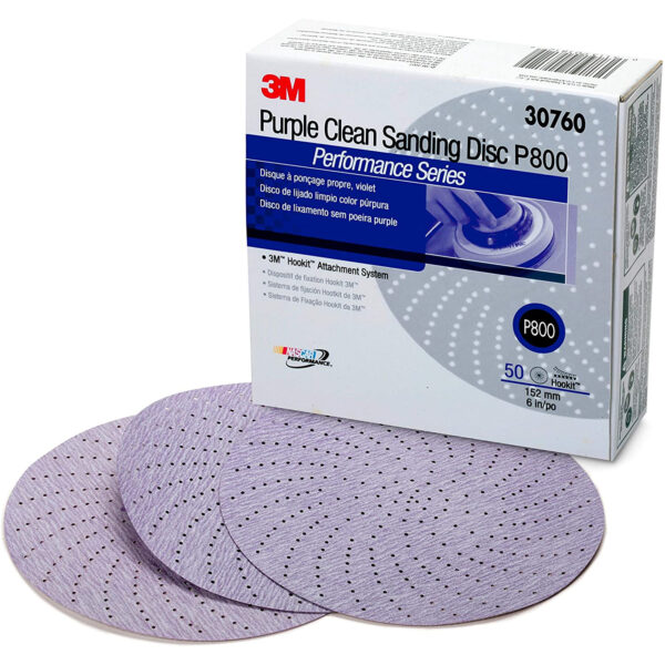 3M Purple Clean Sanding Hookit Disc 334U