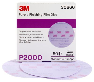 3M Purple Finishing Flim Disc Hookit