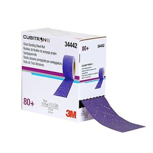 3M Purple Cubitron II Clean Sanding Sheet Roll Hookit