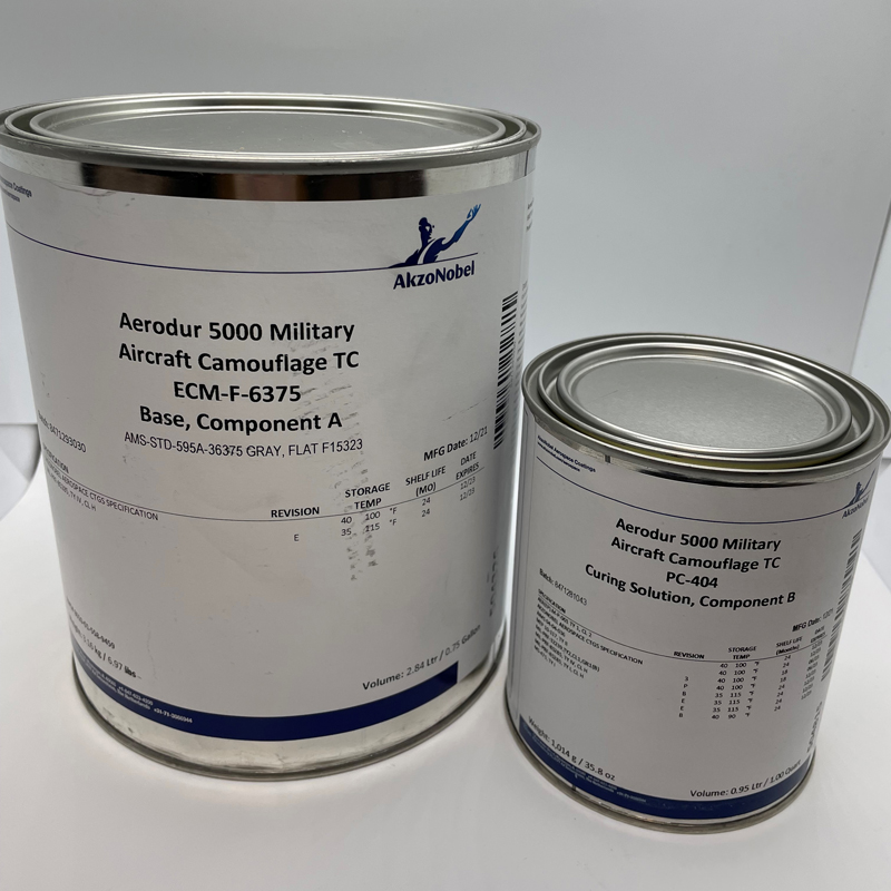 AkzoNobel POLYURETHANE TOPCOAT ECM-F-6375 CAMO LIGHT GRAY GL